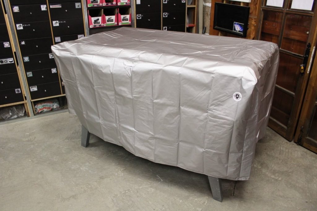 Housse Baby-foot Protection Oxford 210D - 160x115x50 Cm - Imperméable, Anti-UV, Anti-poussière - Avec Sangle Réglable